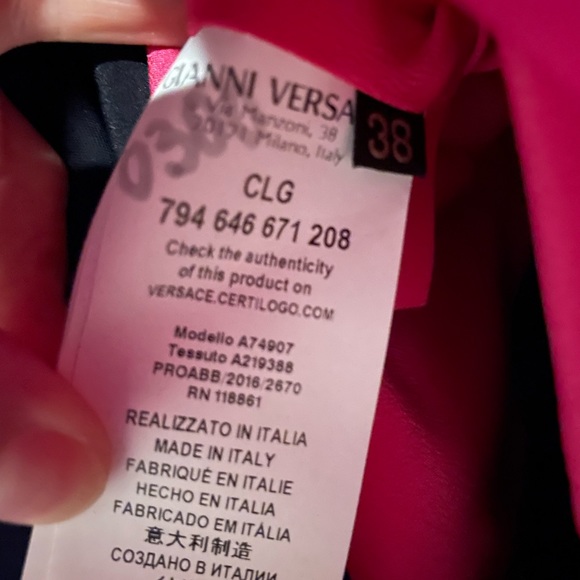 Versace dress - Picture 3 of 9